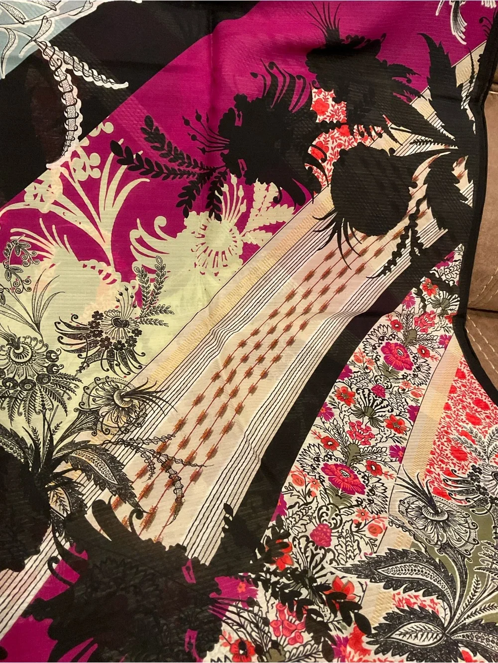 Carlisle Colorful Silk Scarf